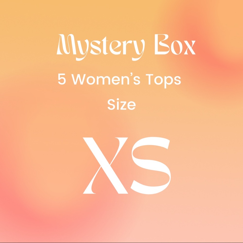 5 Women’s XS Tops Mystery Box